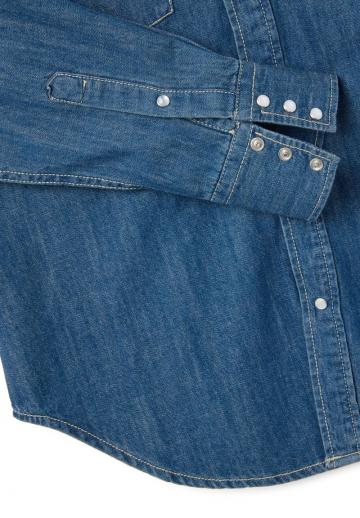 Джинсовая блузка