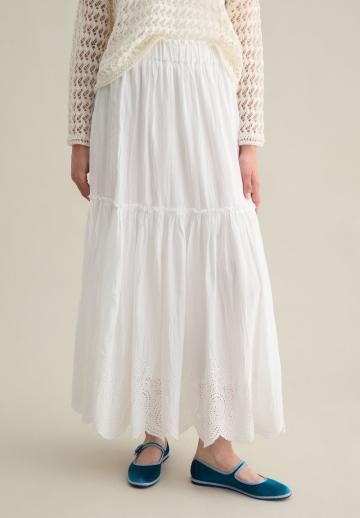 Юбка с воланами