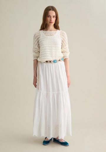 Юбка с воланами