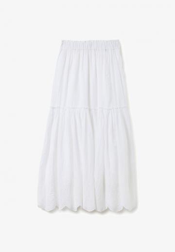 Юбка с воланами