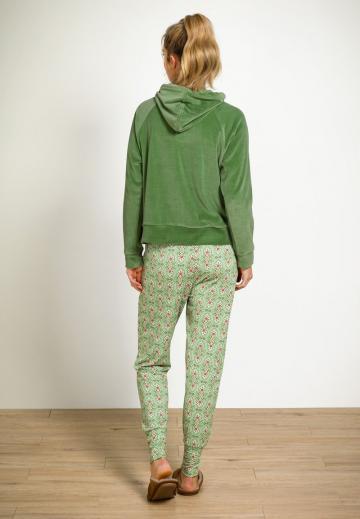 Пуловер с капюшоном