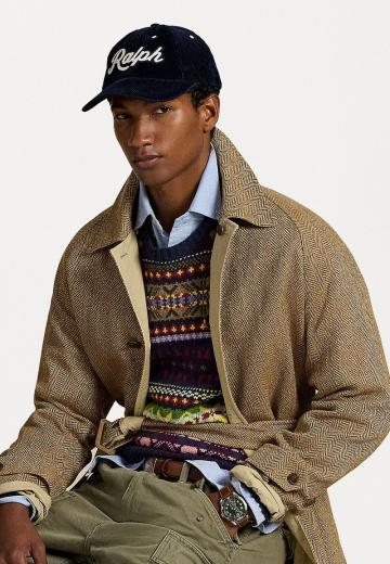 Брюки с накладными карманами