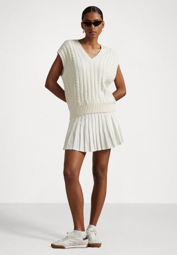 Пуловер с коротким рукавом