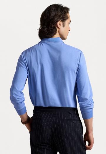 Поло с длинным рукавом