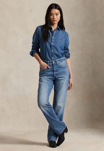 Джинсовая блузка