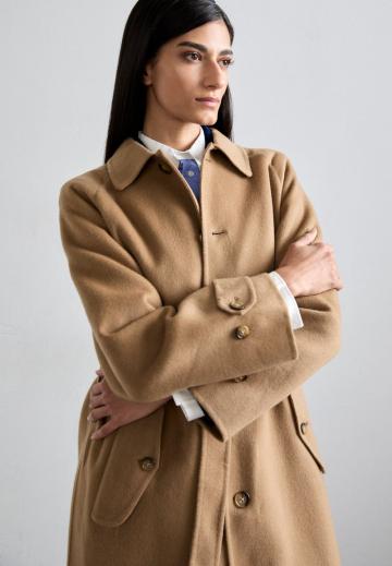 Шерстяное пальто