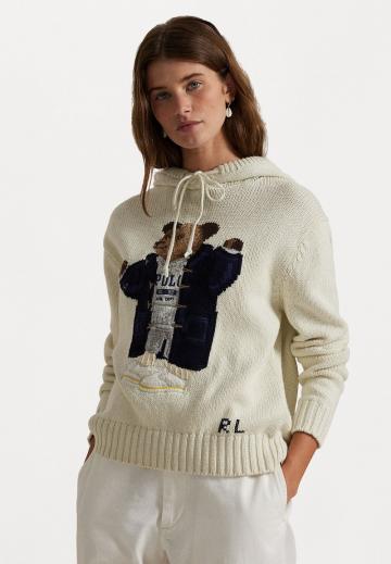 Пуловер с капюшоном