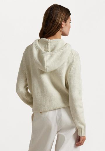 Пуловер с капюшоном