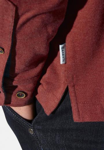 Поло с длинным рукавом