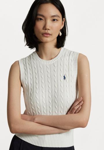 Пуловер без рукавов