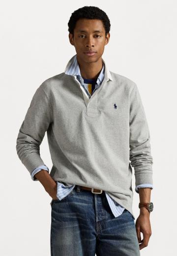 Поло с длинным рукавом