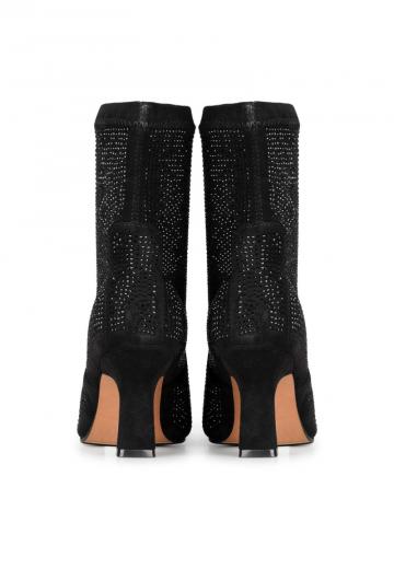 Полусапожки на высоком каблуке