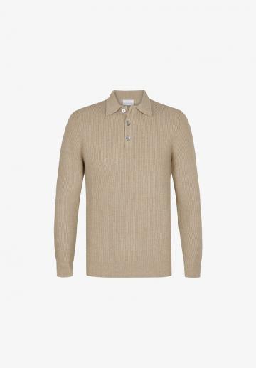 Поло с длинным рукавом