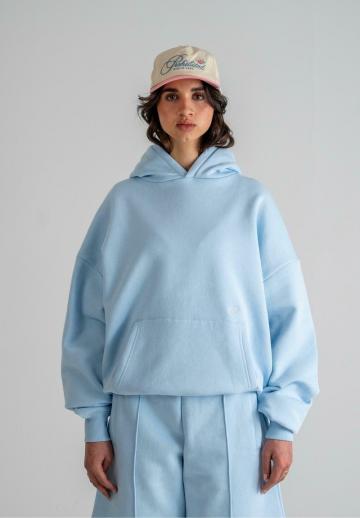 Пуловер с капюшоном