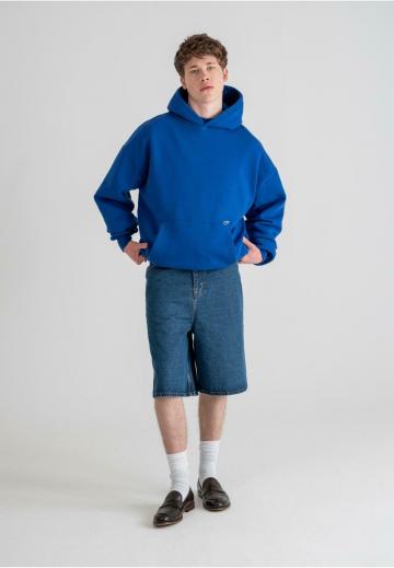 Пуловер с капюшоном