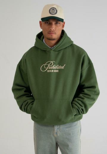 Пуловер с капюшоном