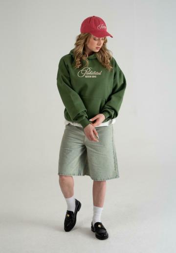 Пуловер с капюшоном