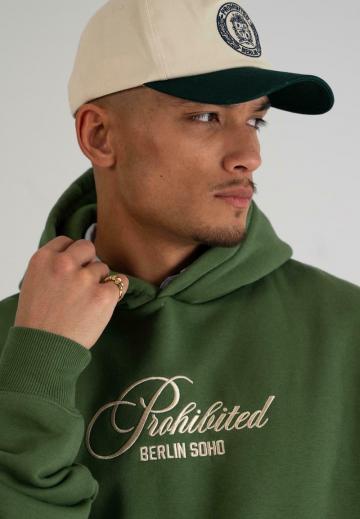 Пуловер с капюшоном