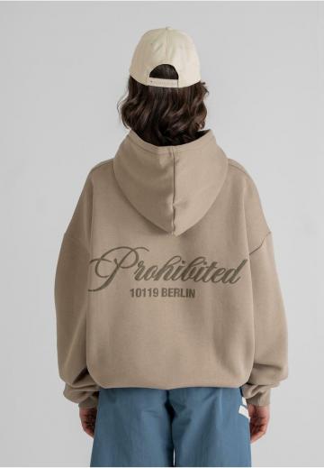 Пуловер с капюшоном