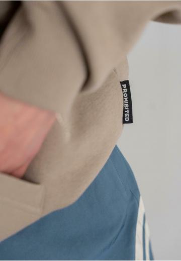 Пуловер с капюшоном