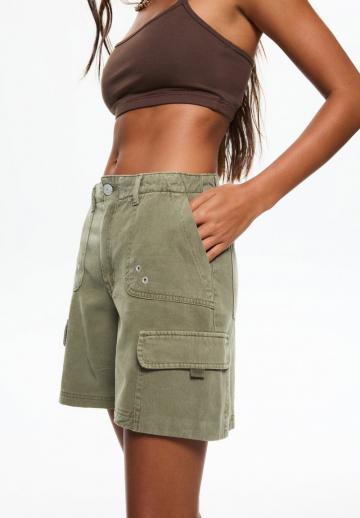 Юбка с накладными карманами