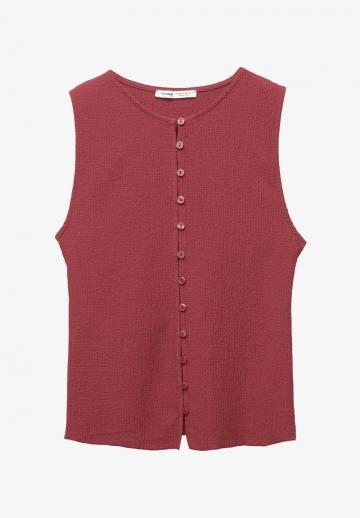 Блузка без рукавов