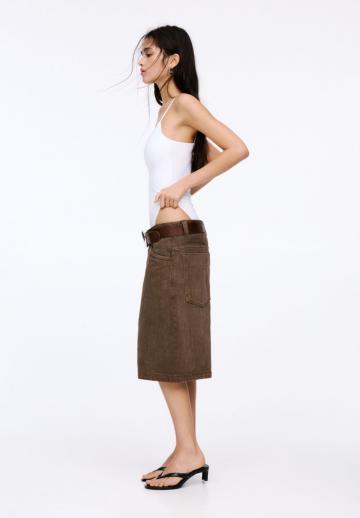 Длинный топ