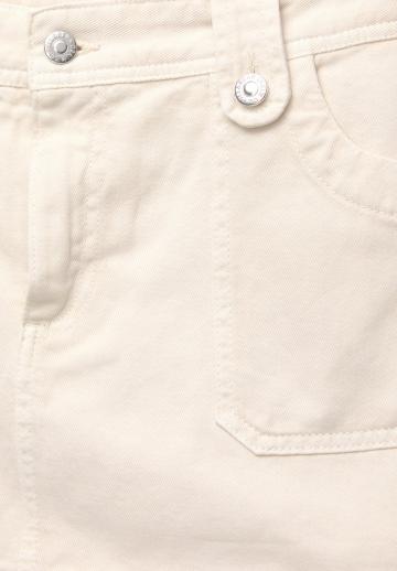 Юбка с накладными карманами