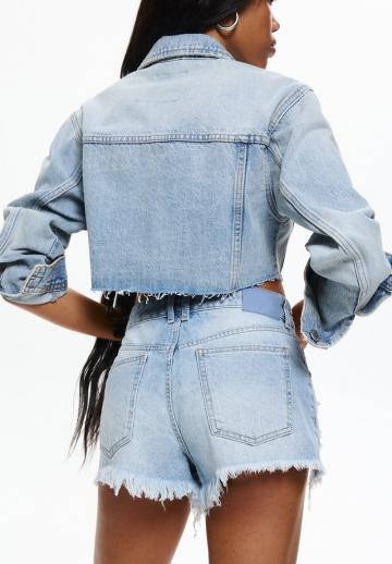 Джинсовая жилетка