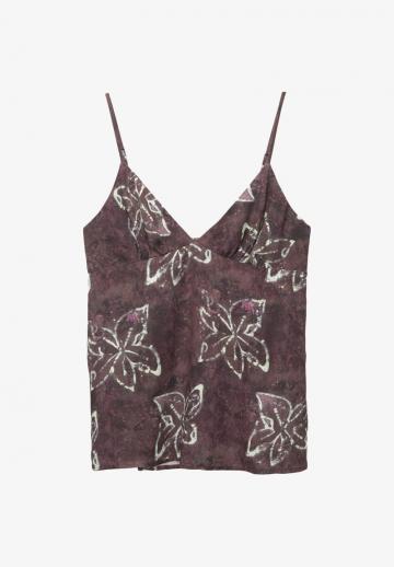 Топ на бретельках