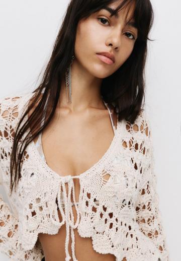 Вязаная кофта