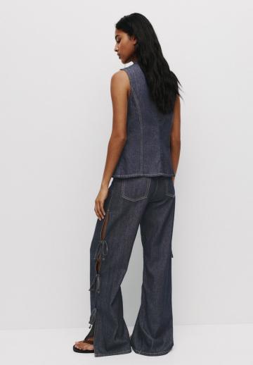 Джинсовая блузка