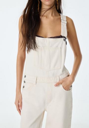 Джинсовый комбинезон