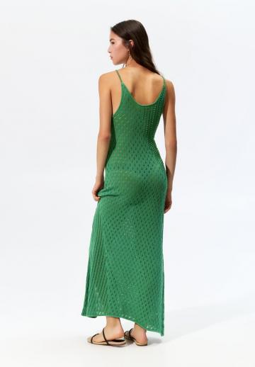 Вязаное платье