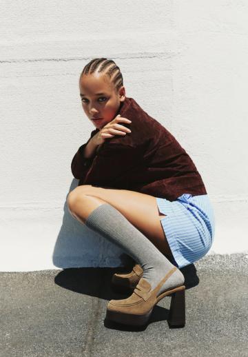 Туфли на высоком каблуке