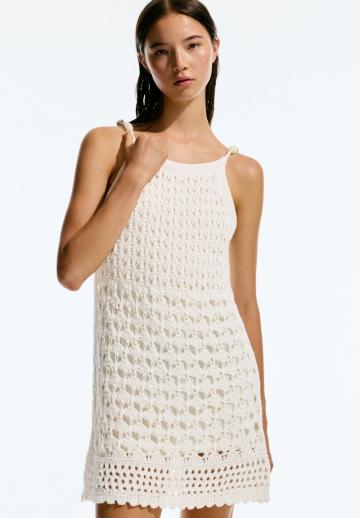 Вязаное платье