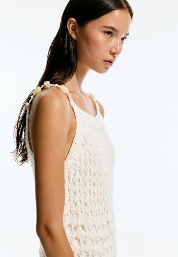 Вязаное платье