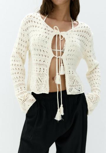 Вязаная кофта