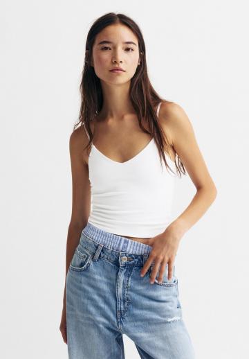 Топ на бретельках