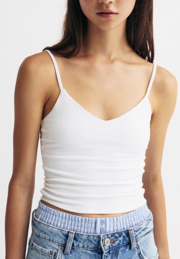 Топ на бретельках