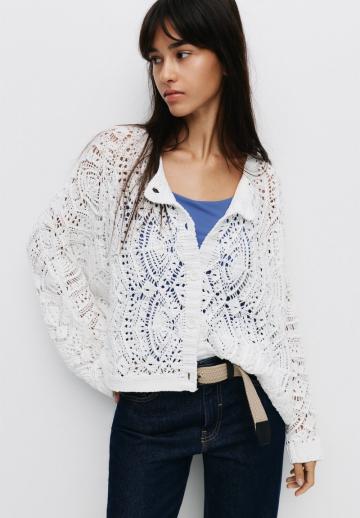 Вязаная кофта