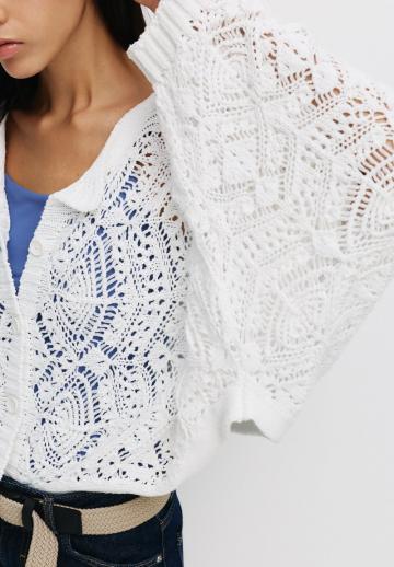 Вязаная кофта