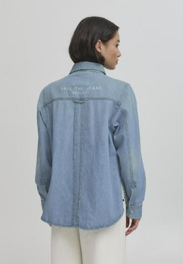 Джинсовая блузка