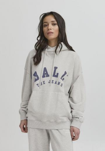 Пуловер с капюшоном