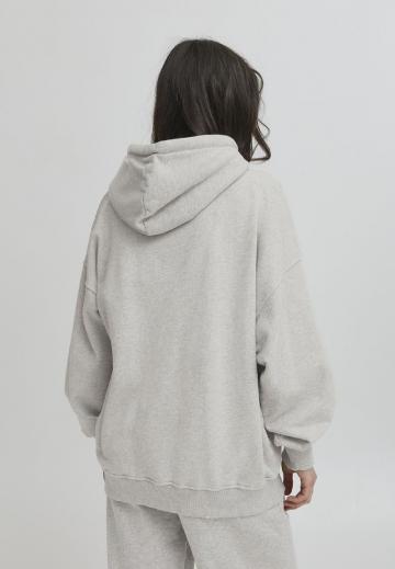 Пуловер с капюшоном