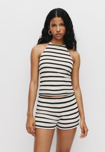 Топ на бретельках