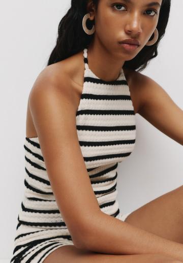 Топ на бретельках