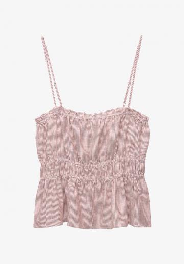 Топ на бретельках