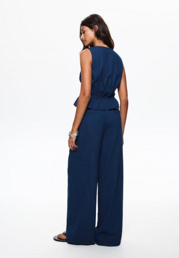 Джинсовая блузка