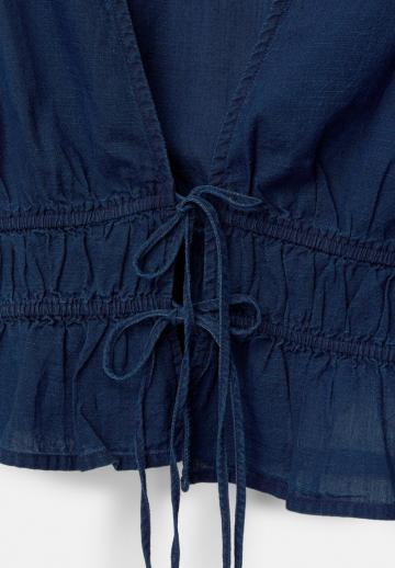 Джинсовая блузка